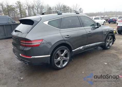 2022 Genesis Gv80 2.5T Awd z USA, uszkodzony, nr VIN KMUHBDSB1NU092154